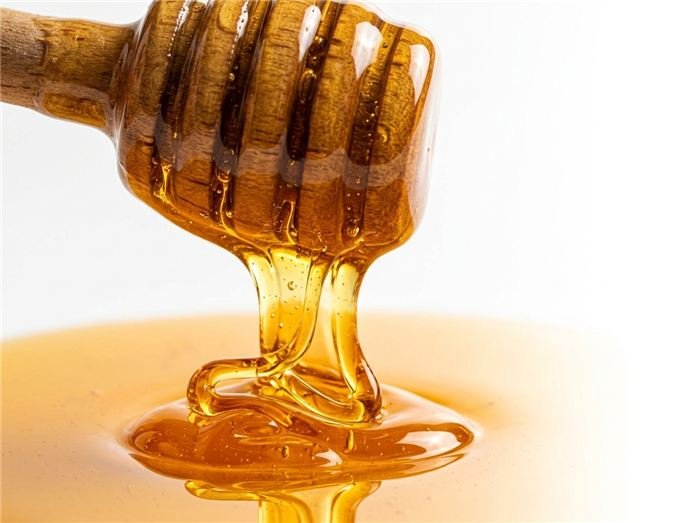 Natürlicher Honig, der Hinuki Jelly-Sticks ohne Zuckerzusatz süßt